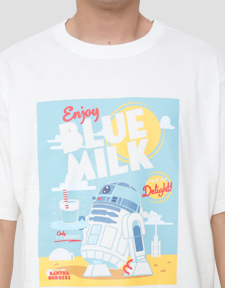 STAR WARS ENJOY BLUE MILK DELIGHT KAOS PRIA