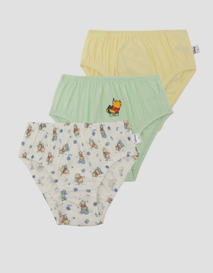 DISNEY PACK OF 3 POOH CELANA DALAM ANAK PEREMPUAN