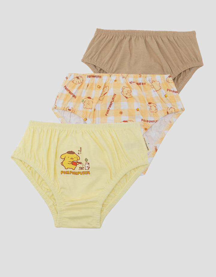 CHARACTER PACK OF 3 POPOMPURIN CELANA DALAM ANAK PEREMPUAN