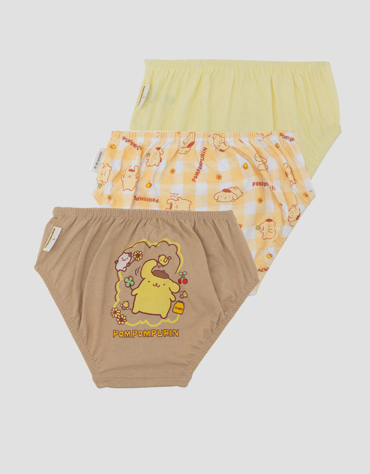 CHARACTER PACK OF 3 POPOMPURIN CELANA DALAM ANAK PEREMPUAN