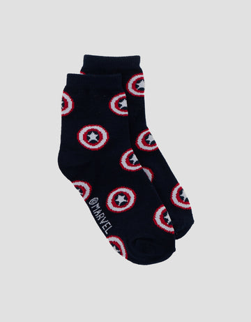 MARVEL CAPTAIN AMERICA LOGO KAUS KAKI ANAK LAKI-LAKI