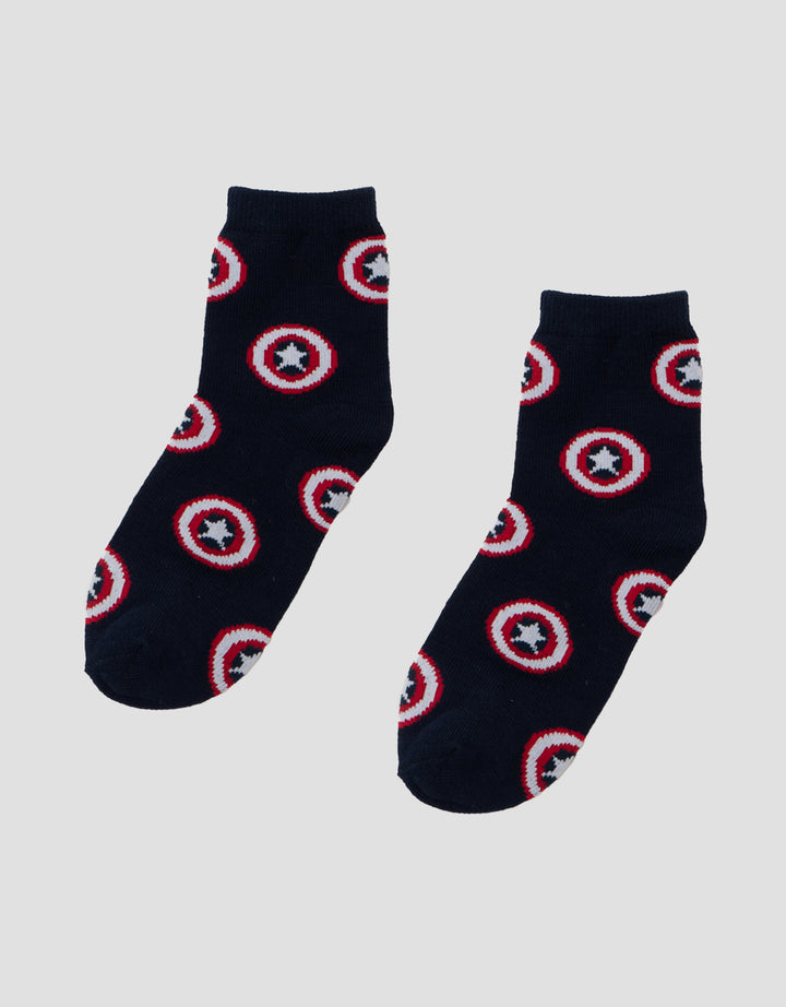 MARVEL CAPTAIN AMERICA LOGO KAUS KAKI ANAK LAKI-LAKI