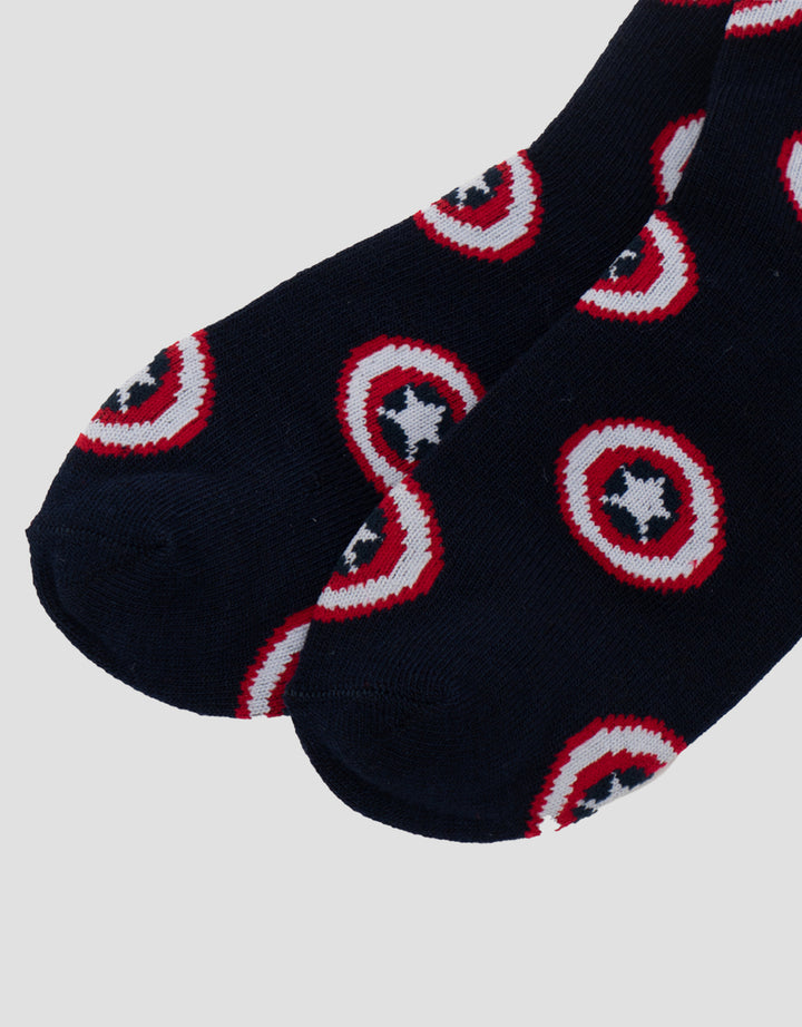 MARVEL CAPTAIN AMERICA LOGO KAUS KAKI ANAK LAKI-LAKI