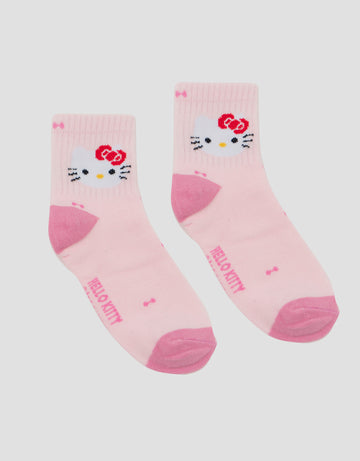 CHARACTER SANRIO HELLO KITTY RIBBON KAUS KAKI ANAK PEREMPUAN