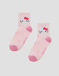 CHARACTER SANRIO HELLO KITTY RIBBON KAUS KAKI ANAK PEREMPUAN