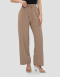 CONNEXION DRAWSTRING LOOSE FIT CELANA PANJANG WANITA