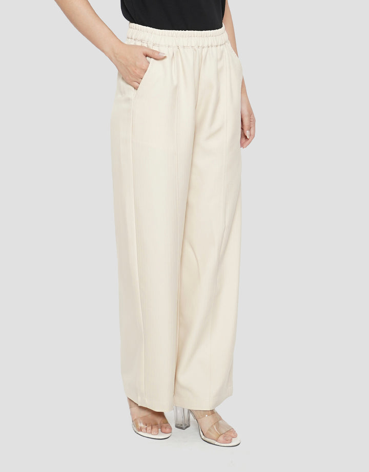 CONNEXION HERINGBONE BLEND CELANA PANJANG WANITA