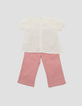 LITTLE M BORDIR LOVELY PAKAIAN SETELAN BAYI