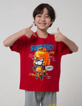 Little M Kaos Lengan Pendeki Anime Superbot