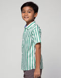 Nevada Short Sleeve Shirt Cotton Tancel Stripe