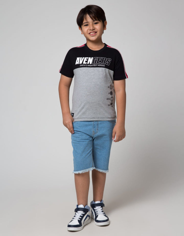 Nevada Denim Shorts Rubber Pants