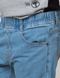 Nevada Denim Shorts Rubber Pants