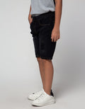 Nevada Rib Splash Celana Jeans Pendek Anak Laki-Laki
