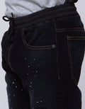 Nevada Rib Splash Celana Jeans Pendek Anak Laki-Laki