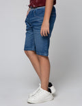 Nevada Denim Shorts Rib