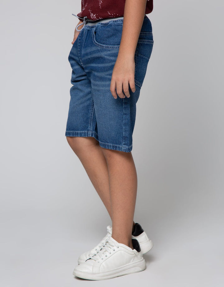 Nevada Denim Shorts Rib