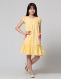 Kidz Too Short Sleeve Midi Dress Bunga Hidup
