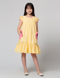 Kidz Too Short Sleeve Midi Dress Bunga Hidup