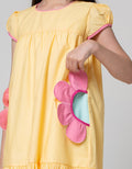 Kidz Too Short Sleeve Midi Dress Bunga Hidup