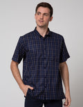 Stanley Adams Short Sleeve Shirt Checks Regular