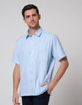Stanley Adams Short Sleeve Shirt Texture Regular