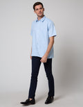 Stanley Adams Short Sleeve Shirt Texture Regular