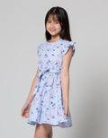Kidz Too Short Sleeve Midi Dress Susun Lengan Geber
