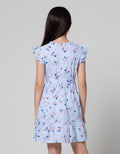 Kidz Too Short Sleeve Midi Dress Susun Lengan Geber