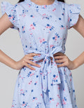 Kidz Too Short Sleeve Midi Dress Susun Lengan Geber