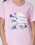 Details Minnie On Beach Kaos Wanita