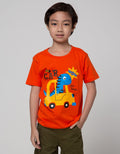 Little M Short Sleeve T-Shirt Dino Car