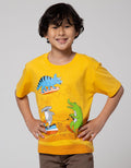 Little M Short Sleeve T-Shirt Best Buy Dino Surf