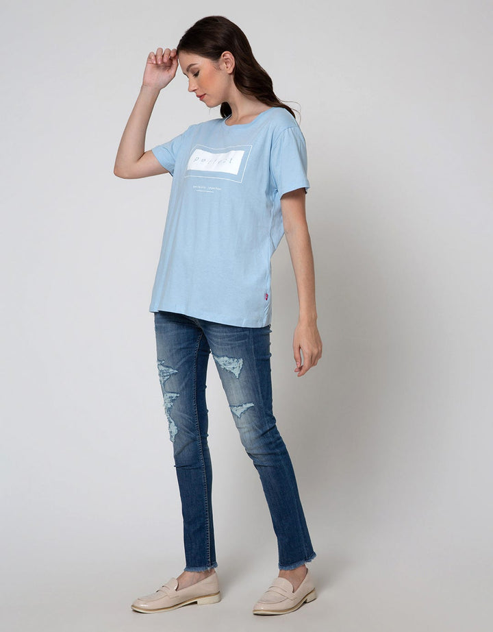 Cardinal Girl Kaos Kasual Wanita