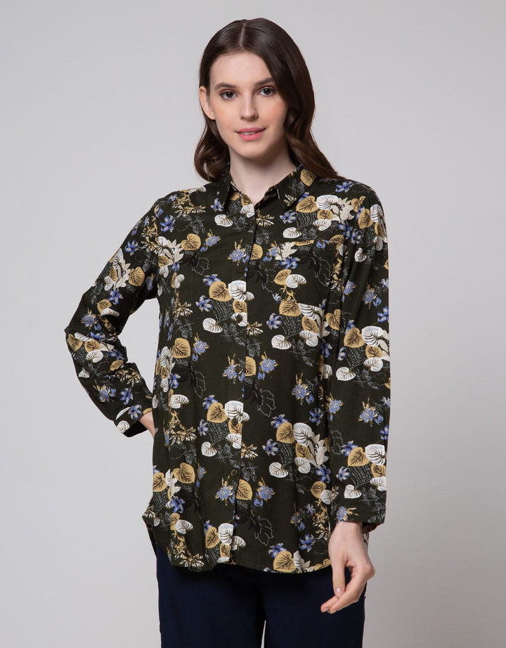Geela Marion Flower Women's Shirt
