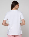 Details Short Sleeve T-Shirt Regular Tee Print Abstract Painting