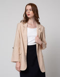 Details Blazer Oversize With Rollable Cuff