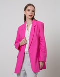 Details Blazer Oversize With Rollable Cuff