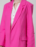 Details Blazer Oversize With Rollable Cuff