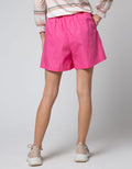 Details of Woven Short Pants W Button And Zipper Opening