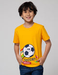 Little M Short Sleeve T-Shirt Aplikasi Soccer