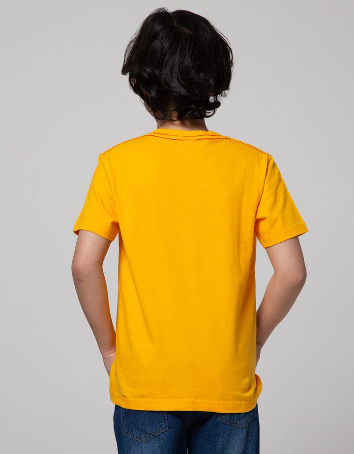Little M Short Sleeve T-Shirt Aplikasi Soccer