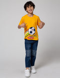 Little M Short Sleeve T-Shirt Aplikasi Soccer