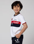 Little M Short Sleeve T-Shirt Aplikasi Champ