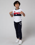 Little M Short Sleeve T-Shirt Aplikasi Champ