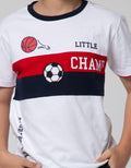 Little M Short Sleeve T-Shirt Aplikasi Champ