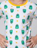Little M Short Sleeve T-Shirt Print Monster