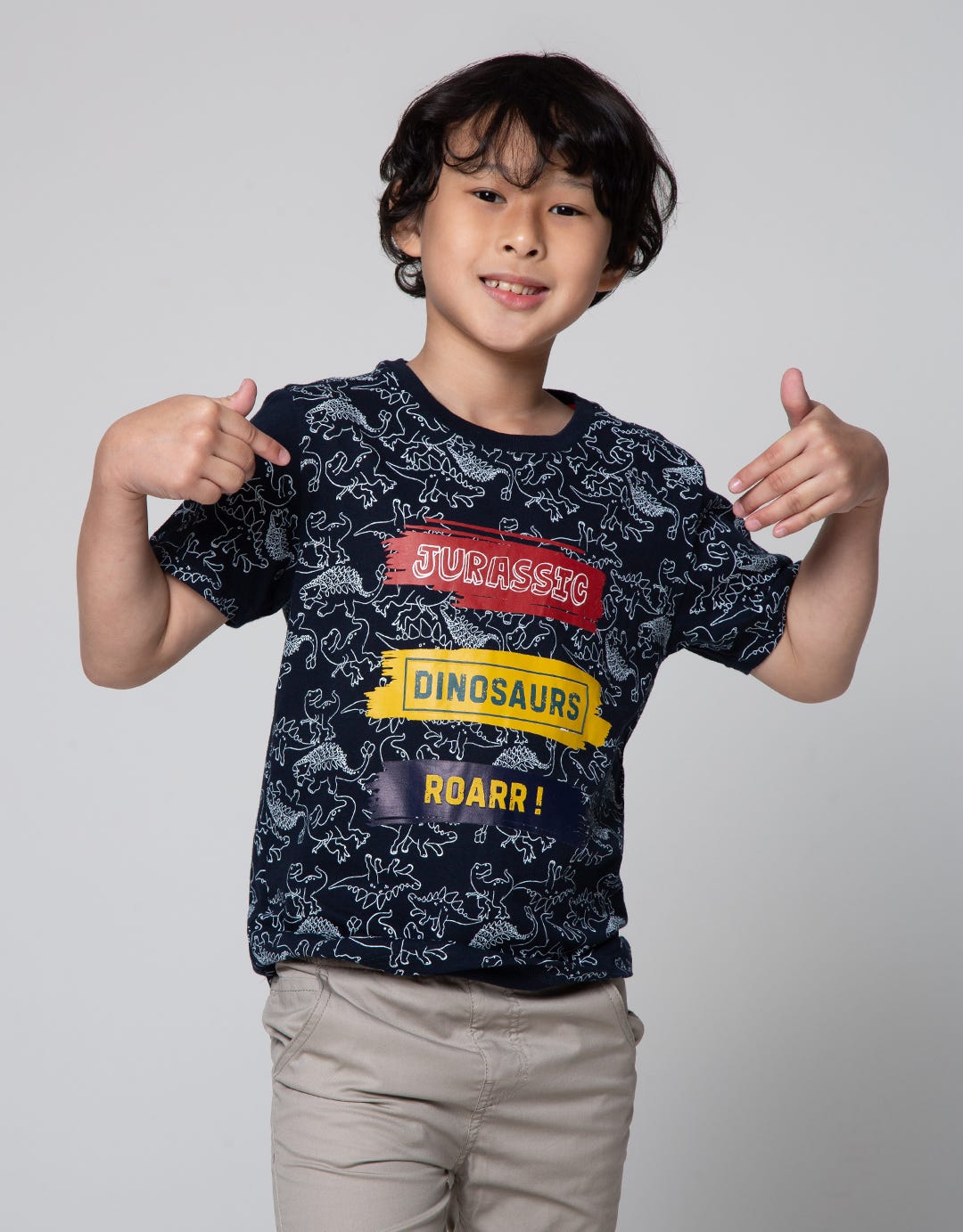 Little M Short Sleeve T-Shirt Dino