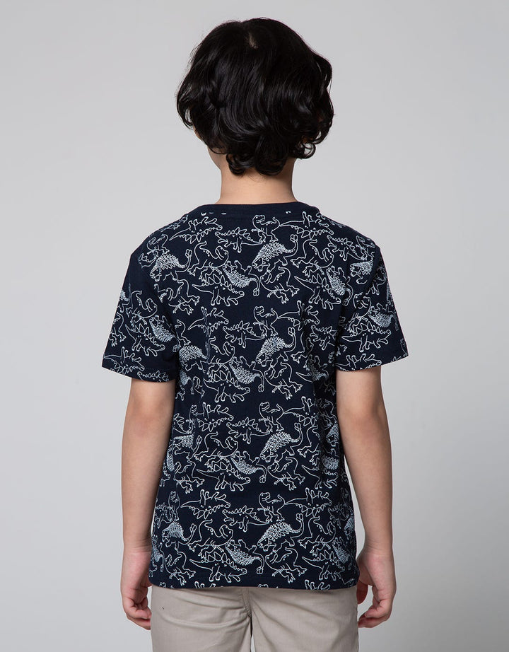 Little M Short Sleeve T-Shirt Dino
