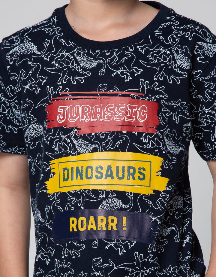 Little M Short Sleeve T-Shirt Dino