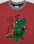 Pipiniko Short Sleeve T-Shirt Dino Music